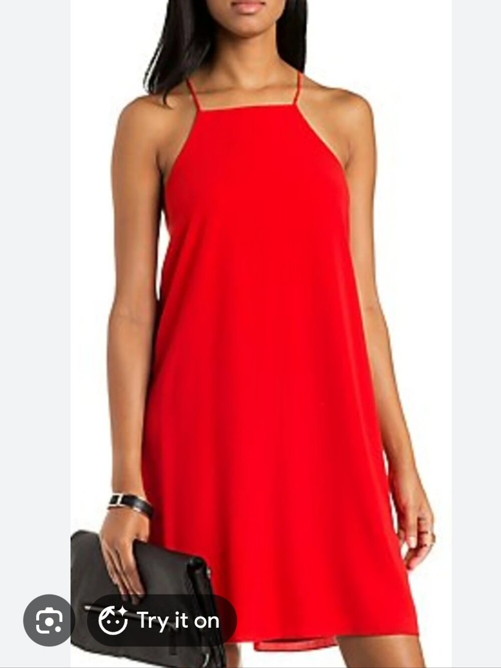 Red Halter Dress - Brand Saprano